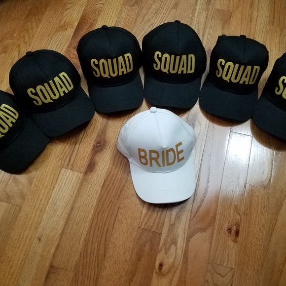 BRIDE and SQUAD hat bundle - Picture 4 of 5